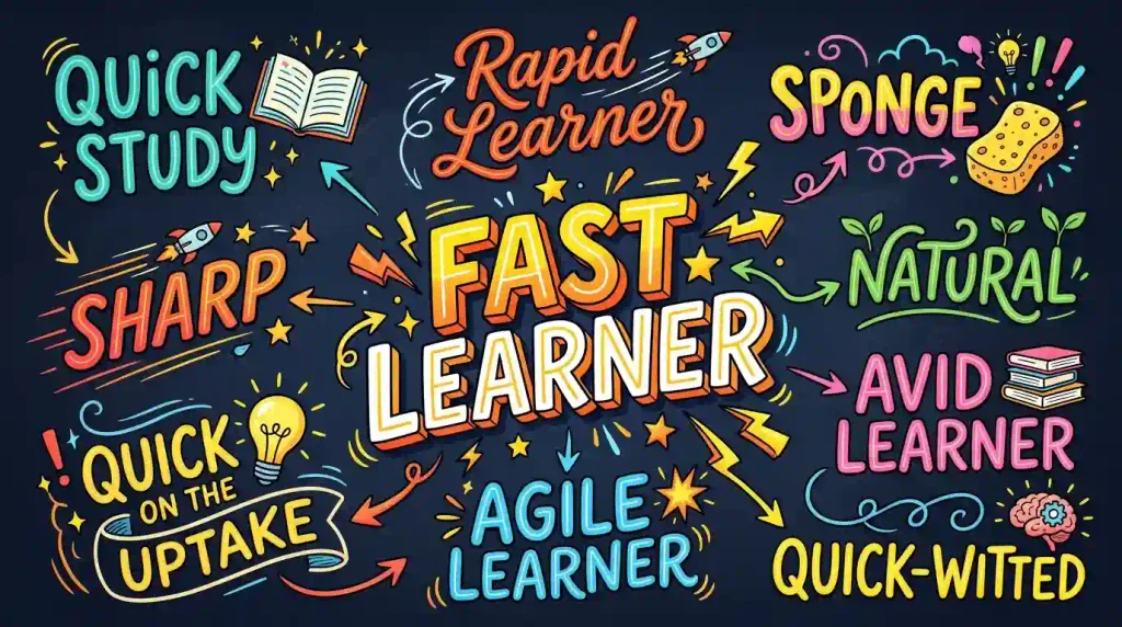 100 Fast Learner Synonyms: Words and Phrases With Meanings and Examples fast-learner-synonym